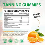 HEALOADING Tanning Gummies for Women – Daily Astaxanthin & Vitamin A for Natural Melanin Boost