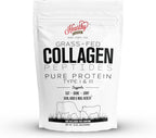 HEARTHY FOODS Collagen Powder 18g Protein - Halal, Grass-Fed, Organic, 16oz
