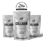HEARTHY FOODS Collagen Powder 18g Protein - Halal, Grass-Fed, Organic, 16oz
