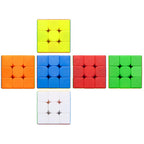 HELLOCUBE 20 Pack Speed Cube Set – 3x3x3 Stickerless Magic Cube for Party Favors