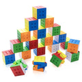 HELLOCUBE 20 Pack Speed Cube Set – 3x3x3 Stickerless Magic Cube for Party Favors