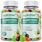 2 Packs High-Potency Hemp Gummies for Sleep, Pain & Anxiety - Organic Colorado Hemp