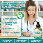 Hemp Oil High Potency - 3 Pack Maximum Strength Organic Hemp Drops for Adults | Natural Relax & Good Mood | Vegan Tincture