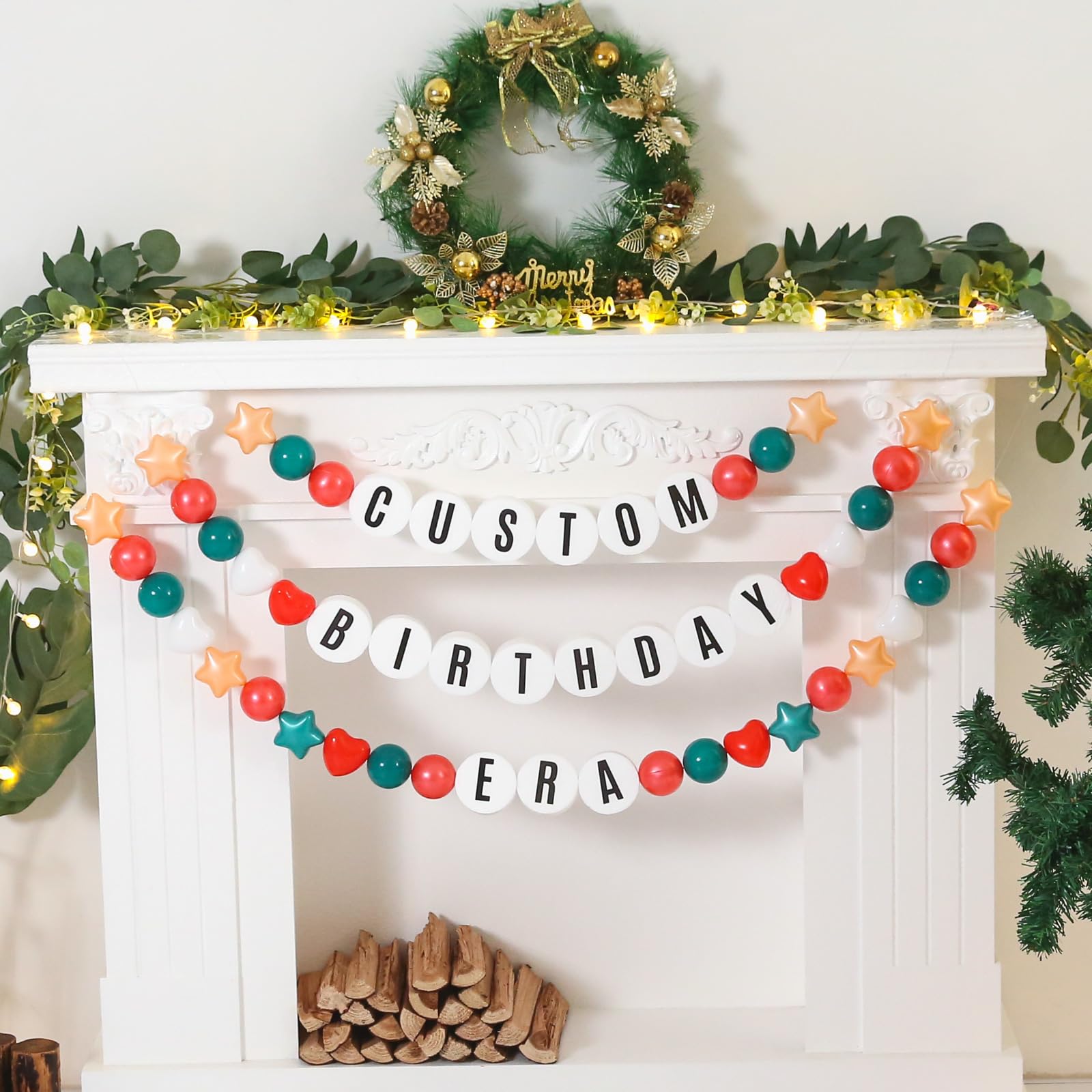 Heopeis DIY Giant Bracelet Banner Kit - Customizable Birthday Decor