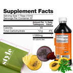 Herbal Goodness Papaya Leaf Extract 15X Platelet Support – Organic 16 oz Liquid