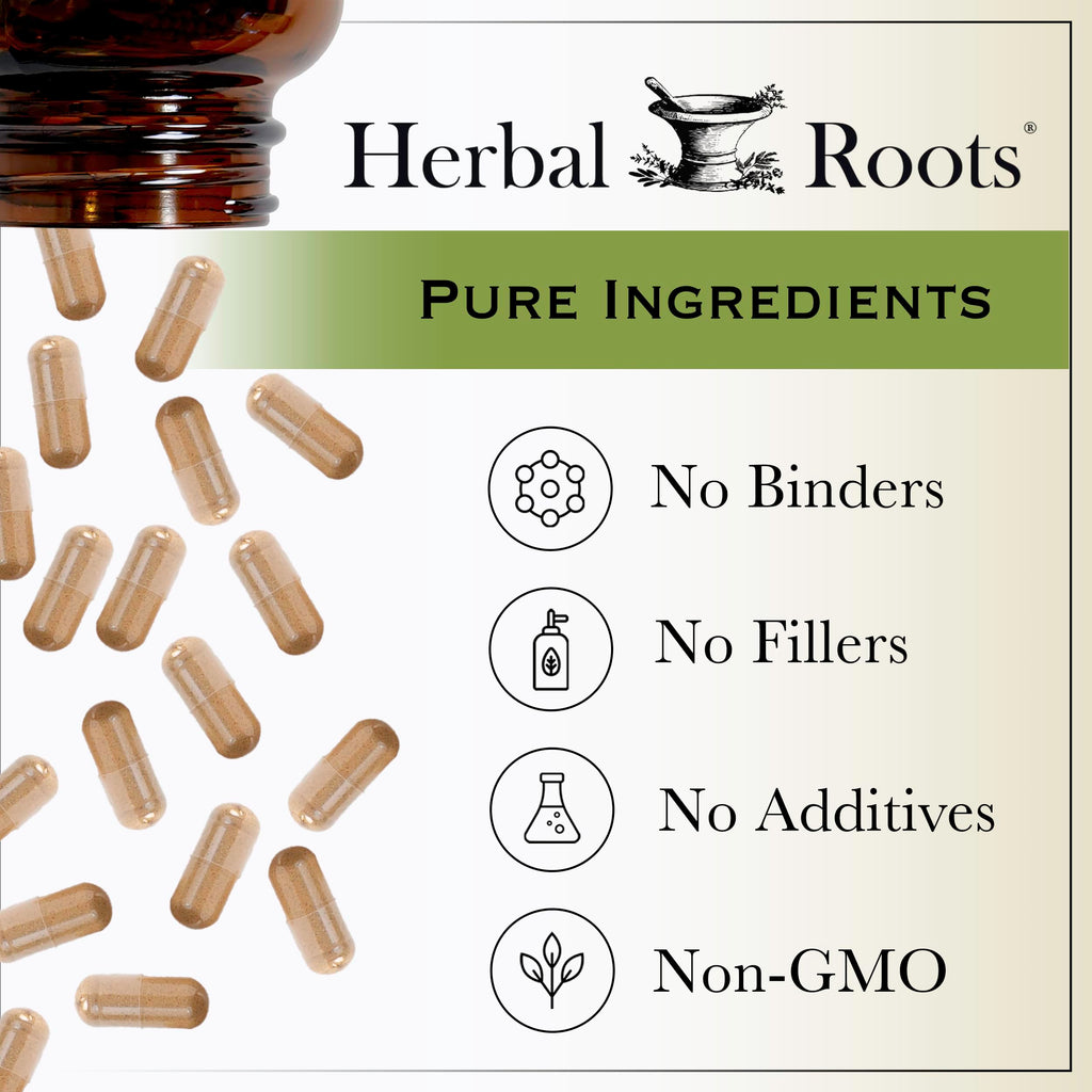 Herbal Roots Organic Ginkgo Biloba – 60 Vegan Capsules