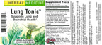 Herbs Etc. Lung Tonic 2 oz - Organic Lung Support Supplement