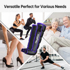 Heyelax Cordless Leg Massager for Circulation & Recovery – 6 Modes, 8 Intensities, Heat