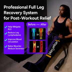 Heyelax Leg Compression Massager – Full-Leg Therapy Boots (Small) for Circulation & Recovery