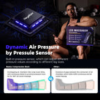 Heyelax Cordless Leg Massager for Circulation & Recovery – 6 Modes, 8 Intensities, Heat