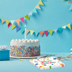 HFBOBP 50Pcs Happy Birthday Napkins – Colorful Dots 13x13 Inches, Disposable Party Supplies