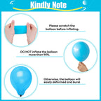 HILAVO Toy Inspired Story Balloons – 12in Cow Print Sky Blue Cloud Balloons for Kids