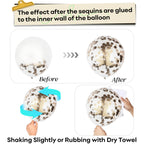 Hilavo Beige & Champagne Gold Balloon Set – 60 Pcs, 12-Inch Nude Cream & Confetti Latex Balloons for Parties