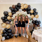 HILAVO Cheetah Print Balloons – Leopard Latex Balloons for Jungle Safari Parties (12in, 6 Pack)