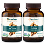 Himalaya Organic Arjuna - Blood Pressure Support, 700mg, 60 Count (Pack of 2)