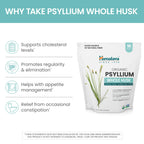 Himalaya Organic Psyllium Whole Husk – 2-Pack, 56 Tbsp, Unflavored, USDA Organic, Non-GMO Fiber Supplement