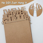 HiParty 1st Birthday Photo Banner Kit: Milestone Frames (Newborn–12 Months) + ONE Banner