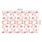 HIPVVILD Fire Truck Birthday Tablecloths – 2-Pack, 54x108 in, Disposable Firefighter Table Covers