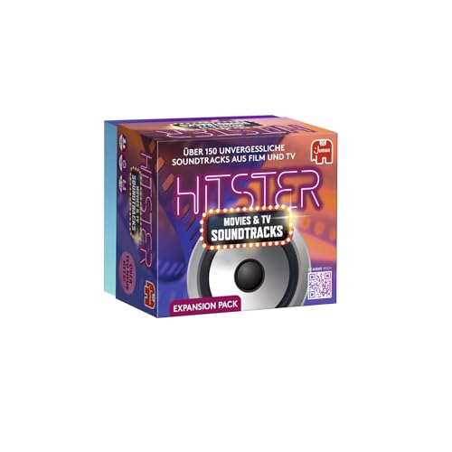 Hitster Film and Series Soundtracks German Expansion - 154 Cards, Party and Family Game (2-10 players)