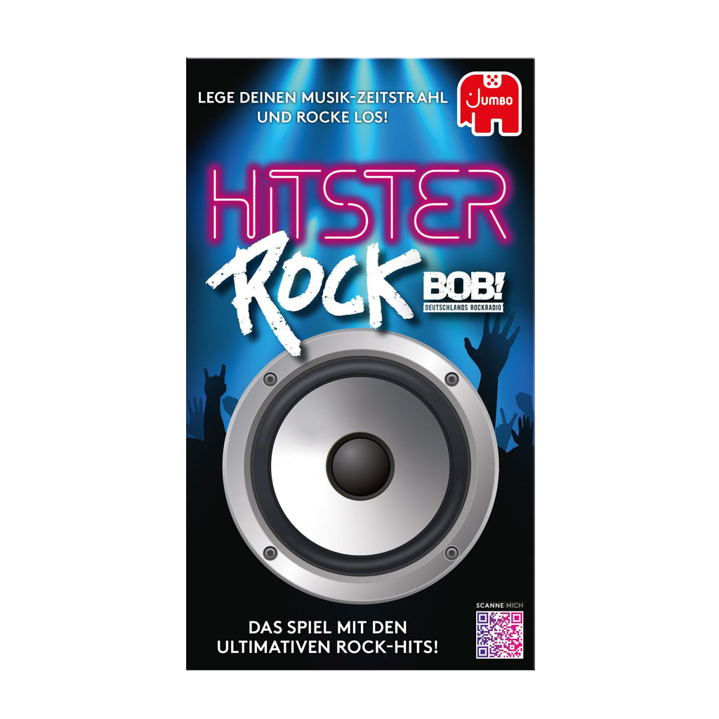 Hitster Rock – Party & Family Card Game for 2–10 Players, 16+, German Edition