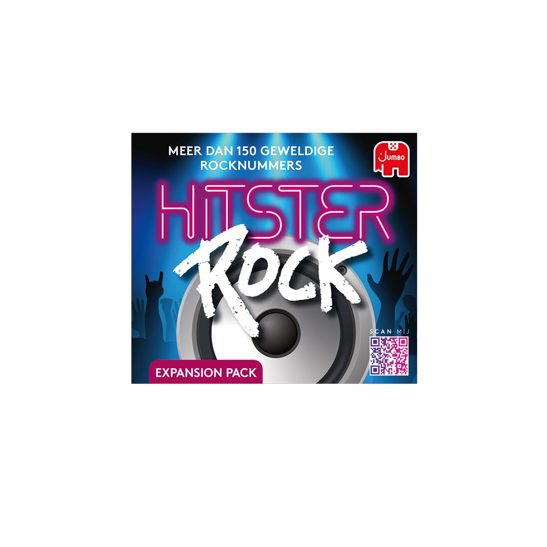 Hitster Rock Expansion Set – Music Card Game for 2-10 Players | Party & Timelines