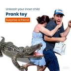 HOHQB 40-Inch Inflatable Alligator – Realistic Pool Decor & Party Toy