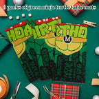 Hokoad Turtle Party Tablecloth 54x108 in – Disposable Waterproof Table Cover & Backdrop