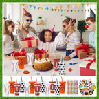 Hollowfly 24-Piece Sports Party Favors Set – Cups, Pencils, Whistles & More
