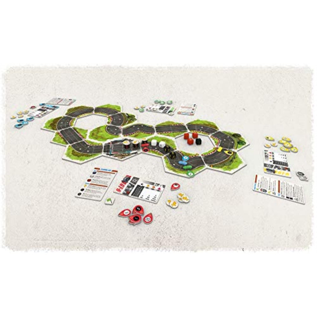 Rallyman: GT by Holy Grail Games | Strategy Racing Dice Board Game – 1–6 Players, 45 Minutes, Ages 10+