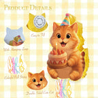 Homie Finds Cute Cat Piñata — Unicorn Cat Pull String Pinata for Kitten Birthday Parties