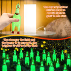 Honoson Glow in the Dark Rubber Chicken – 50 Pcs Squeaky Party Pranks