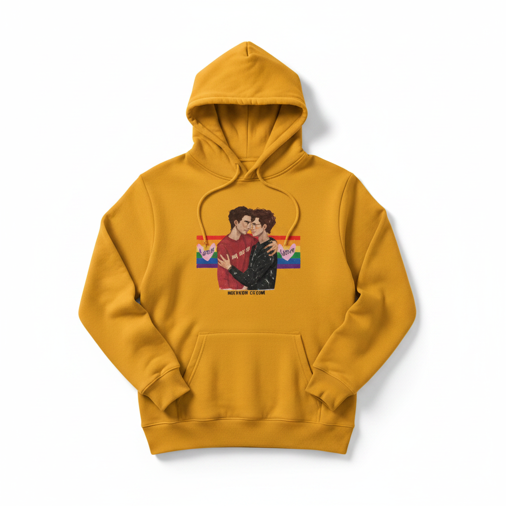 MEHZO LOVE IS LOVE Classic Unisex Pullover Hoodie | Gildan® 18500