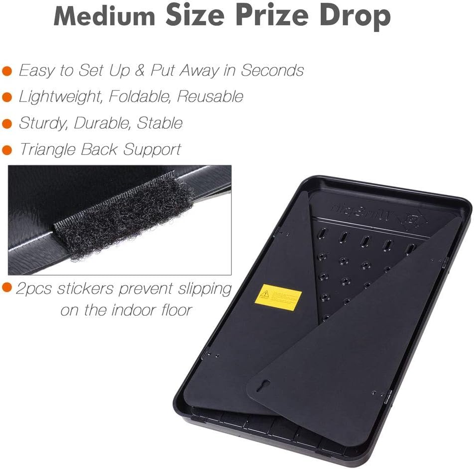 Hooomyai Tabletop Prize Drop Board Game – Large Foldable Plinko (31x21)