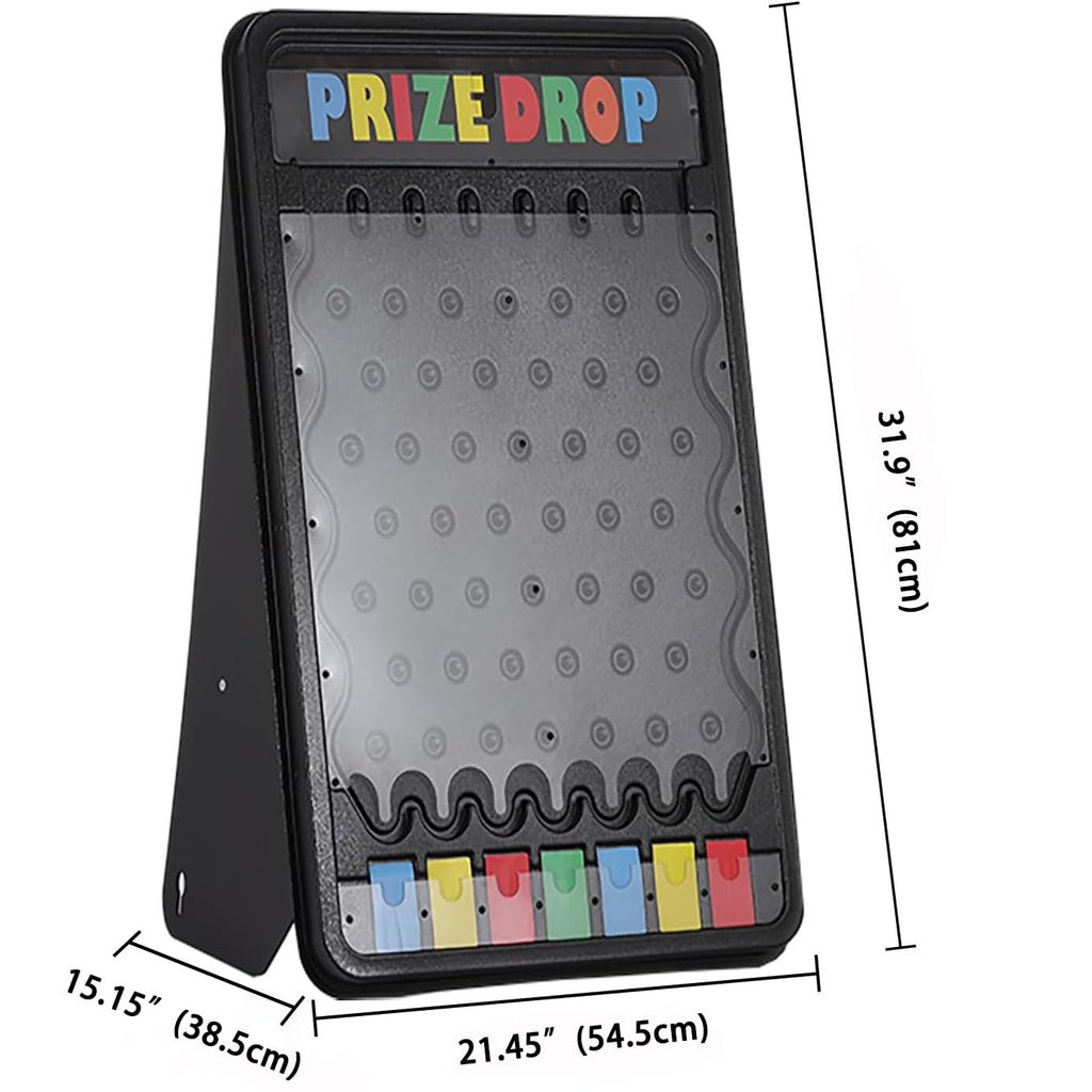 Hooomyai Tabletop Prize Drop Board Game – Large Foldable Plinko (31x21)