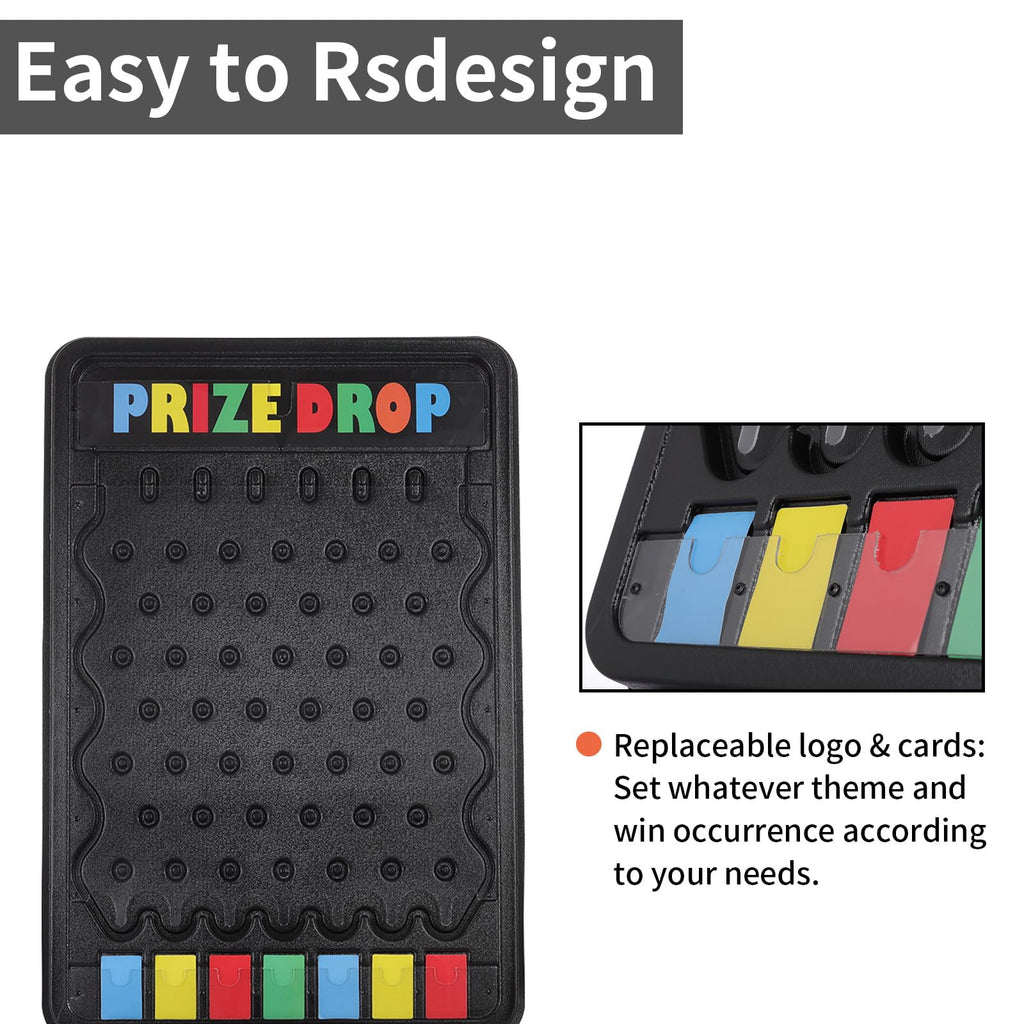 Hooomyai Tabletop Prize Drop Board Game – Large Foldable Plinko (31x21)