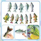 Hooqict Gone Fishing Banner Garland – Fish Birthday Party Decor