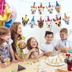 Hooqict Llama Birthday Banner Garland – Customizable 10-Expression Party Decor