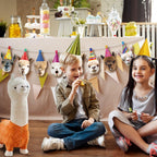 Hooqict Llama Birthday Banner Garland – Customizable 10-Expression Party Decor