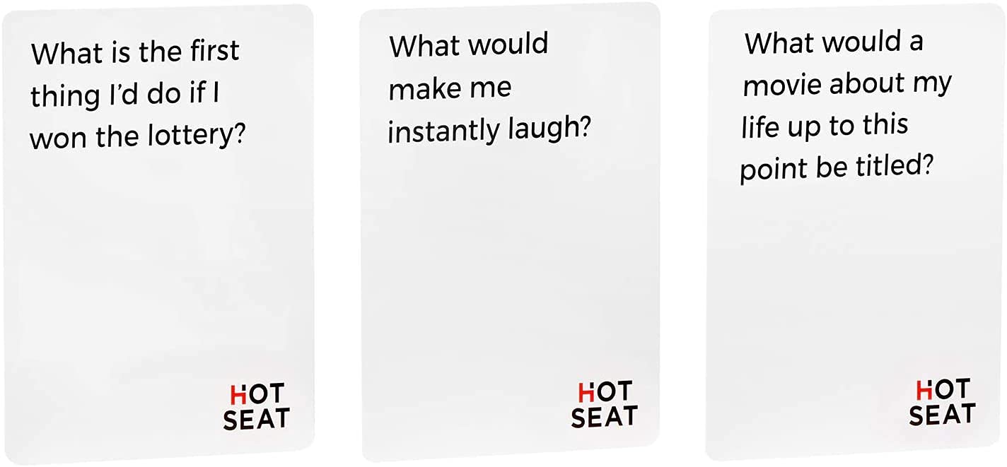 Hot Seat Party Game - The Family Card Game About You | Fun for All Ages