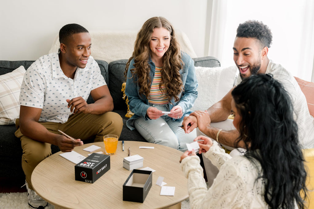 Hot Seat Party Game - The Family Card Game About You | Fun for All Ages