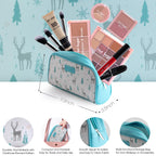 Hot Sugar Travel Makeup Kit All-in-One – Blue Cosmetic Set for Beginners & Pros