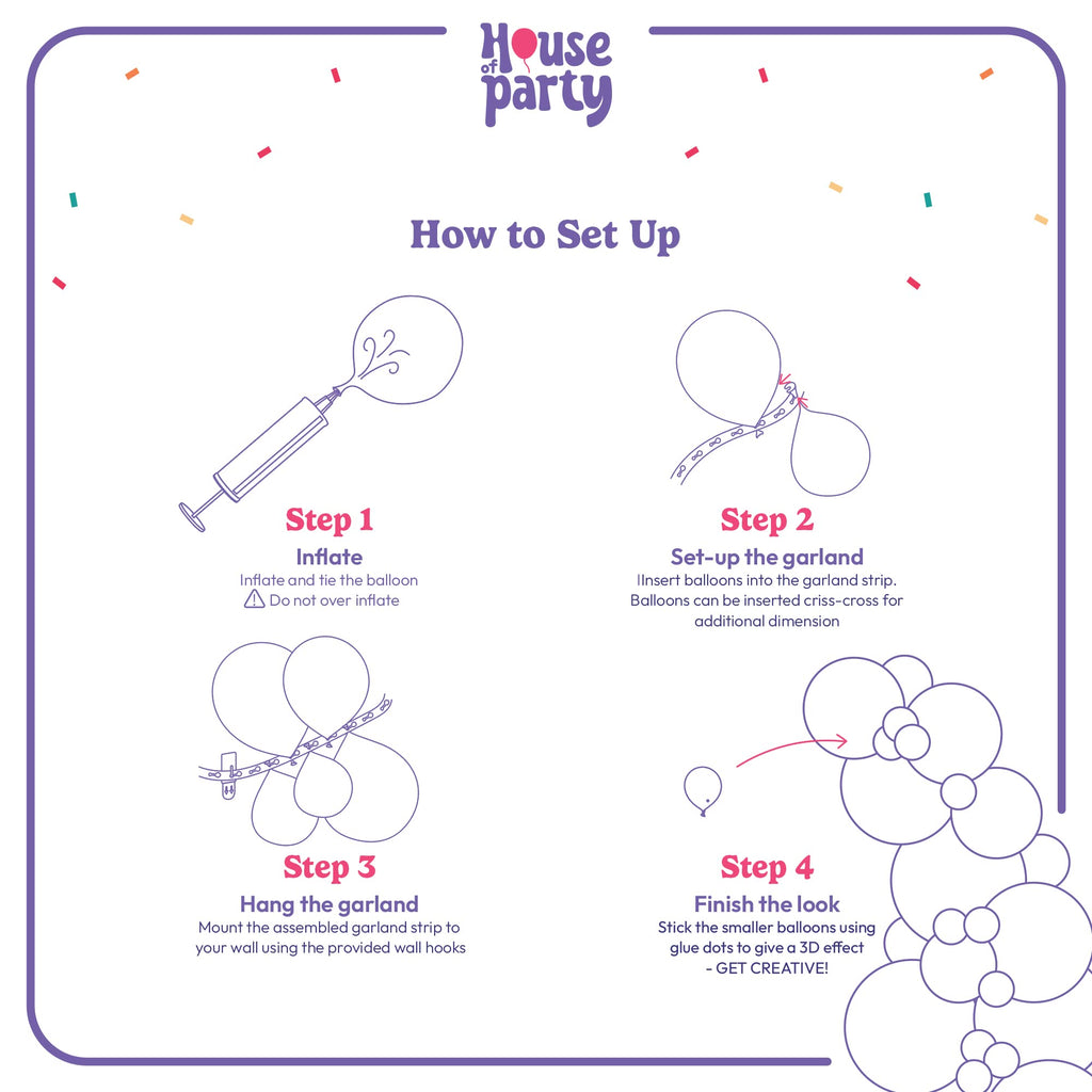 HOUSE OF PARTY Cow Balloons Garland – 110 Pcs Farm Cow Print Balloon Arch for Kids Parties