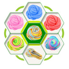 Howlaiwoo 36 Pack Mini Butter Slime Kit with Funny Fruits Charms – Soft, Non-Sticky Slime Party Favors
