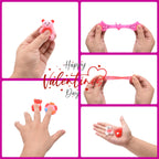 Howzcci 24-Pack Valentines Cards with Mochi Squishy Toys – Kids Party Favors