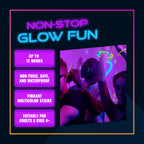 HSGUS 240 Glow Sticks Pack – Neon Party Favors & Glow Accessories