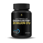 HUMANX Lactobacillus Gasseri & Reuteri+ 20 Mrd. KBE Probiotikum – Bio-Präbiotika & Punicalagine – Hergestellt in den USA