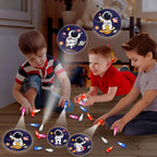 Huyamap 28-Pack Valentine’s Day Cards with LED Finger Lights – Classroom Gifts & Party Favors