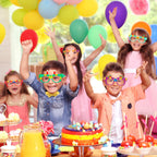 Hxezoc 12 Pcs DIY Building Bricks Glasses – Creative Kids Party Games
