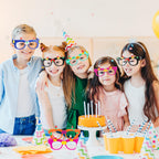 Hxezoc 12 Pcs DIY Building Bricks Glasses – Creative Kids Party Games & Favors