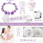 HYCSANBAO Elephant Baby Shower Decorations – It’s a Girl Theme